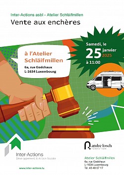 vente aux enchères inter-actions camper camping car